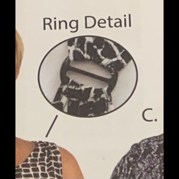 📦 Full Figure Sleeveless Sharkbite Tunic - Picture 5 of 6